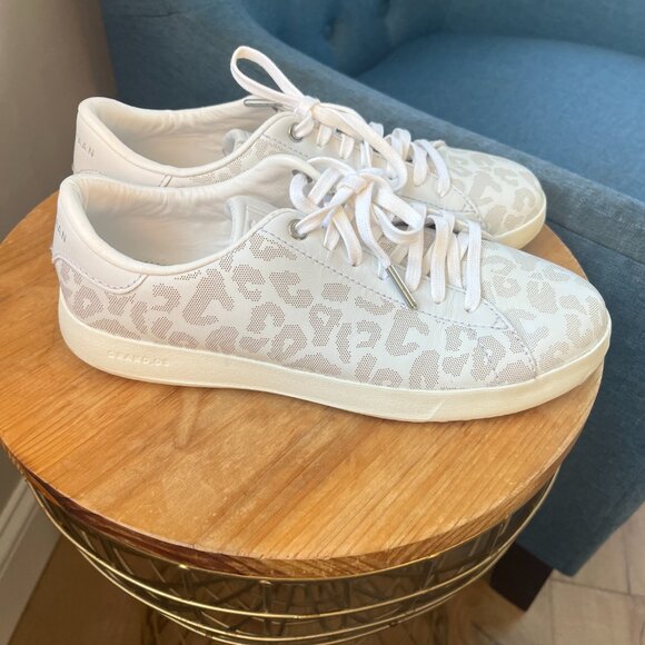 Cole Haan Grandpro Tennis Cheetah Sneaker Size 8 - Picture 2 of 6